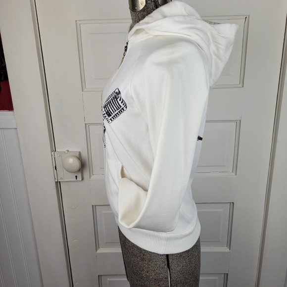 LAMB L.A.M.B Gwen Stefani Rare Zip Hoodie Early 2000s 2006? Womens Size Small - Picture 2 of 12